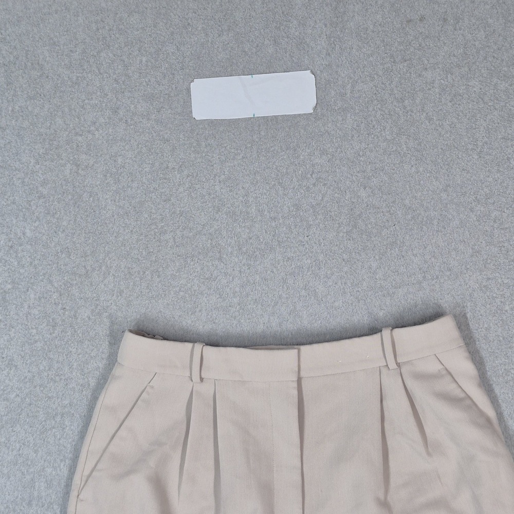 Abercrombie & Fitch Women Shorts 31 / 12 Beige Dress Chino - Picture 5 of 11